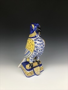 陶磁器工芸品の置物、比翼の鳥｜ホビー・楽器・アート